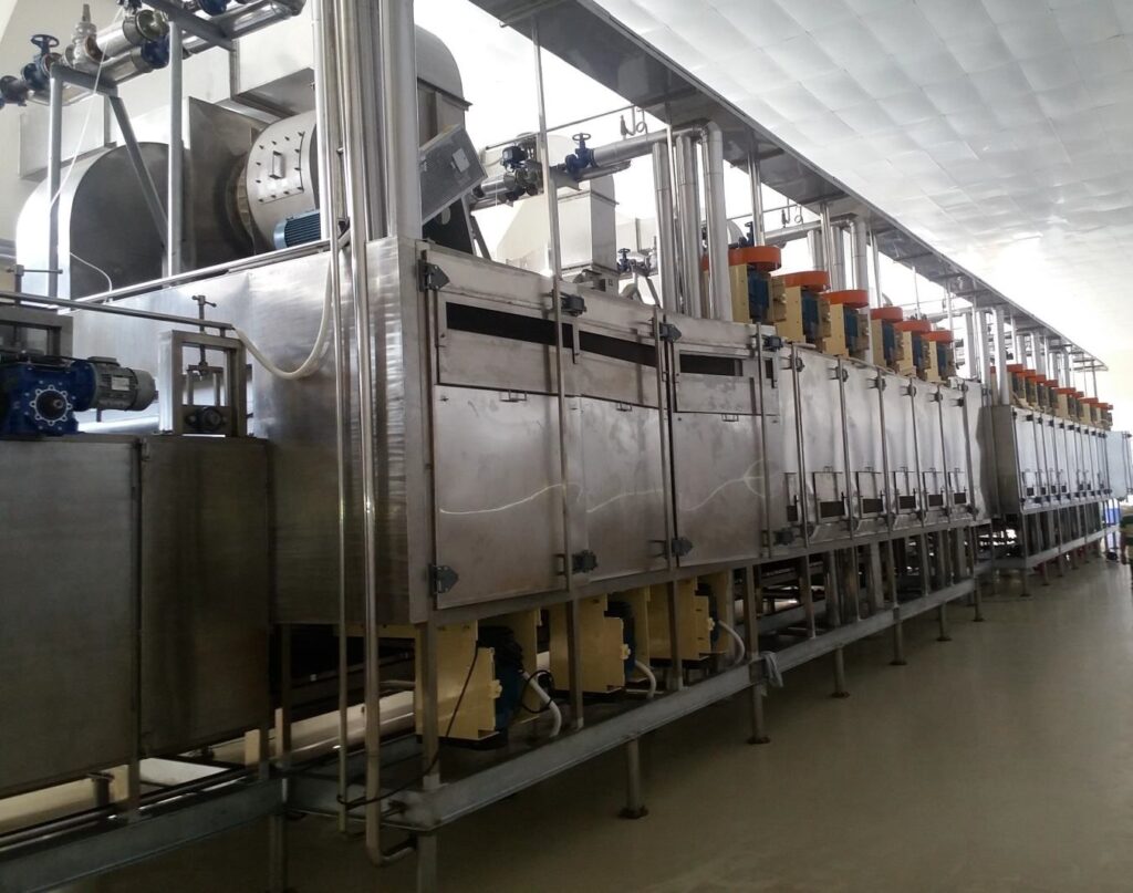 Industrial Band Dryer for Food Processing