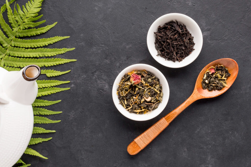 Tea drying